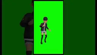 pooping dance 🥀 green screen 🥀 cartoon animation 🥀 VFX video 🥀!