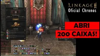 Lineage II | Abri 200 LOOT BOXES da Promotion + Clique Bônus! | Oficial Live Chronos