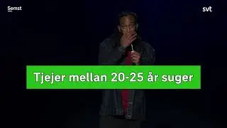Tjejer mellan 20-25 år suger