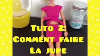 Comment faire un tee-shirt et une jupe pour Barbie