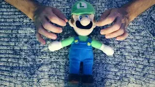 Massaging a Doll for ASMR