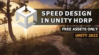 Sunset Cliffs | Free Assets Only | Environment Design | Speed Level Design | Unity | HDRP