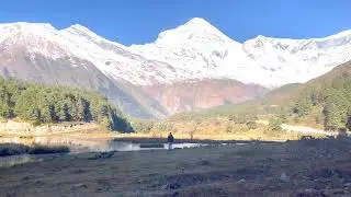 Mustang TT lake and Dhaulagiri Himal