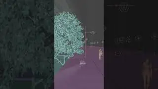 Easy street in blender with add-on Next Street #shorts  #3d  #blender  #blender3d