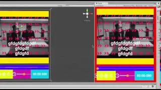 Unity stretchy UI layouts for PopMovie player