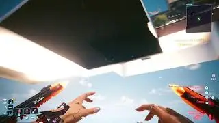 Cyberpunk 2077 street Kid out of bounds exploration
