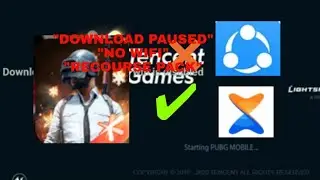 How to share PUBG with xender/shareit | 