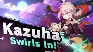 KAZUHA SWIRLS INTO BATTLE IN GENSHIN IMPACT