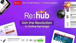 REHub - Price Comparison, Multi Vendor Marketplace Wordpress Theme Free Download