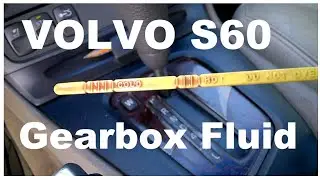 Volvo S60 XC70  Transmission fluid level 5 speed auto dipstick  2001-2009