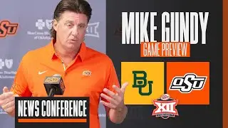 Mike Gundy Previews Big 12 Championship Game