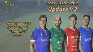 PES 2017 RZ-26 Patch AIO Update 2026 Update V2 🔥Update Face BRI Super League  — (Download & Install)