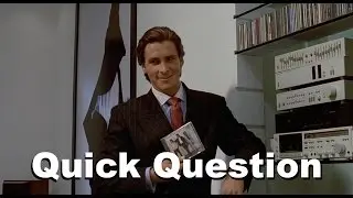 Quick Question - Was Patrick Bateman Right About Hip To Be Square?