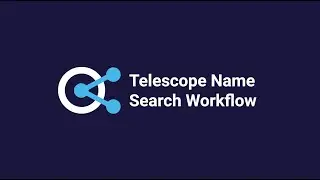 Telescope Name Search Workflow