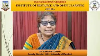 IDOL, ONLINE EXAM- 2022; Important Instruction for Students. (Semester Pattern)