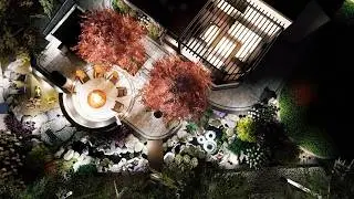 Terraced 3D Landscape Design - Regina