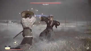 Ghost of Tsushima 고스트 오브 쓰시마 익사하는 늪에서 대결 vs 낭인무사 야스마사 NG+ Hard+