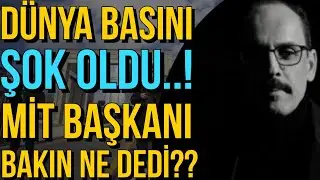 İbrahim Kalın'ın MİT Başkanlığı görevi dünyada yankılandı.!!