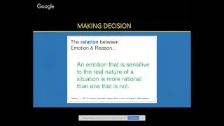 EMOTIONS and REASONS in MAKING DECISIONS