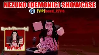 Demon Soul Simulator - Nezuko (Demonic) Showcase