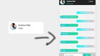 Design a Chat Box using HTML & CSS