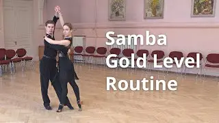 Samba Gold Level Choreography | Back Rock, Plait, Contra Botafogos