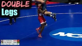 15 Powerful Double Legs at 2023 NCAAs