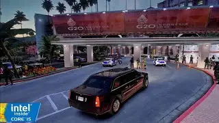 High Security Car Cadillac One The Beast Convoy To G20 Summit - GTA 5 | Gameplay