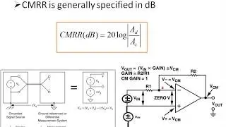 Understanding Common Mode Rejection Ratio (CMRR) of Differential Amplifier