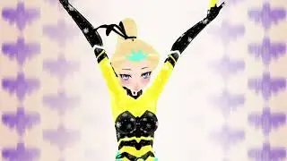 MMD X MLB Ice queen bee transformation Remake