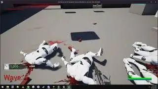 Zombie Blood Splatter (UE Tutorial)
