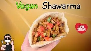 Vegan Shawarma with Seitan by #LoveSeitan using Chyck'n