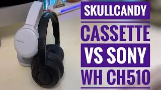 Skullcandy Cassette Wireless Unboxing and review | vs Sony WH CH510
