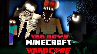 I Survived 100 Days in the Most SCARIEST Modpack in Minecraft!