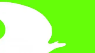 Liquid Surge Transition - Green Screen Fluid Wave Burst + Sound FX