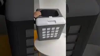 Туалет-домик для кошек NICE DEVICE Schicogue (Серый)