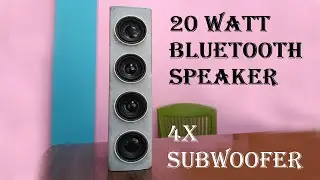 Home made bluetooth Speaker | How to make bluetooth speaker | 20 watt speaker | tech tube