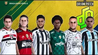 FACES DE LA LIGA DE BRASIL | DREAM PATCH V3 | PES 2021