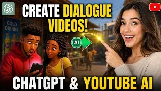 Create Dialogue Videos For Free Using Just ChatGPT and Youtube Playground AI