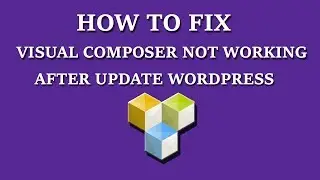 How to fix visual composer not working after update Wordpress in Jupiter theme
