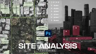 Site Analysis in Photoshop - Fastest method!