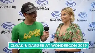 Cloak & Dagger Interviews | WonderCon 2019 (Olivia Holt, Aubrey Joseph, Emma Lahana)