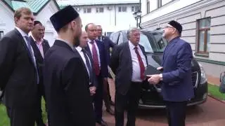 Визит председателя Изборского клуба Александра Проханова в ДУМ РТ