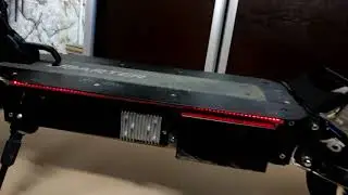 Добавили подсветку на электросамокат