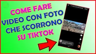 How to MAKE VIDEOS WITH SCROLLING PHOTOS on TIKTOK 📱