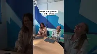 When WiFi goes out in the office #tech