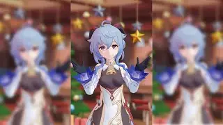 Ganyu - Baku Baku Nya Nya【MMD】
