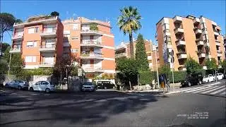 Рим (Roma. Italia) ч.8  (Porta San Pancrazio - Via Aurelia Antica).