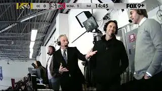 Matt Cullen: Mark Parrish and Geno Parrish in the Broadcast Booth January 14, 2023 with Jim Rich