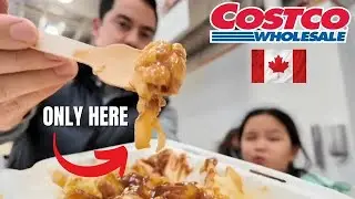What Costco in Canada is Like- Poutine at the food court!!! 🇨🇦